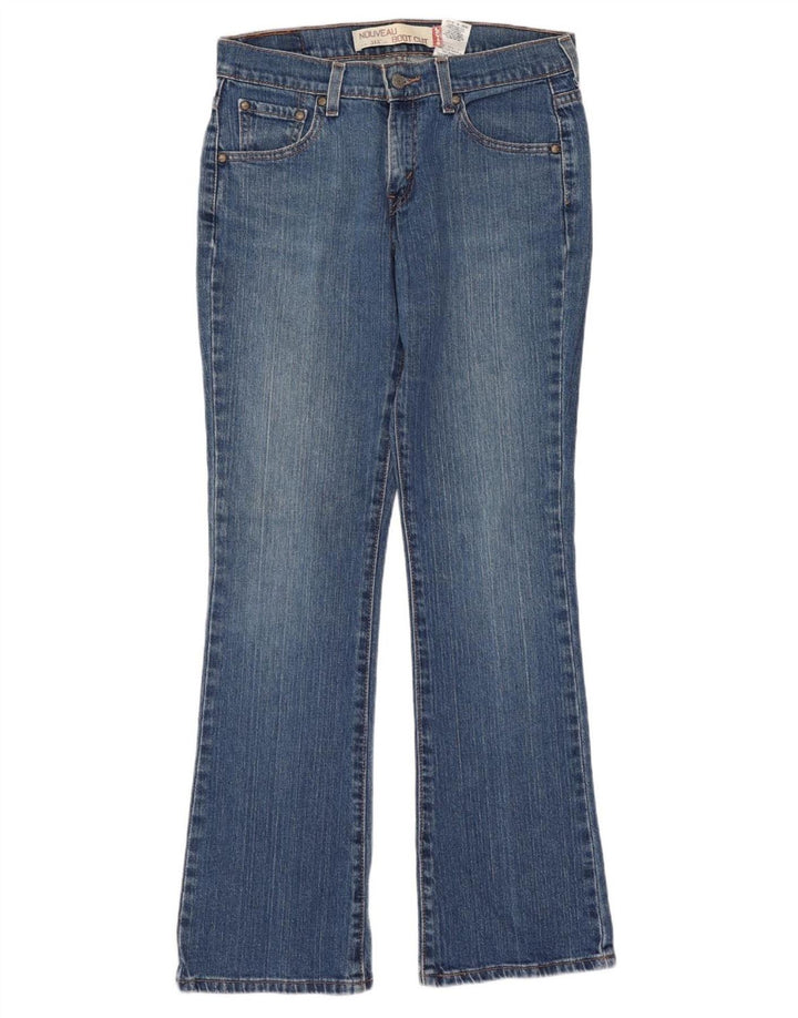 LEVI'S Γυναικείο 515 Nouveau Bootcut Τζιν US 4 Small W30 L31 Μπλε βαμβακερό