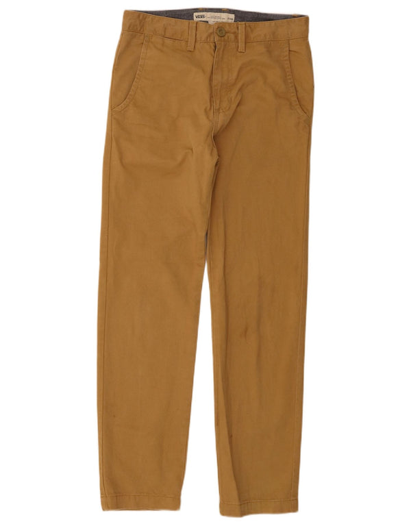 Vans Boys Slim Chino Παντελόνι 13-14 ετών W27 L28 Μπεζ βαμβακερό