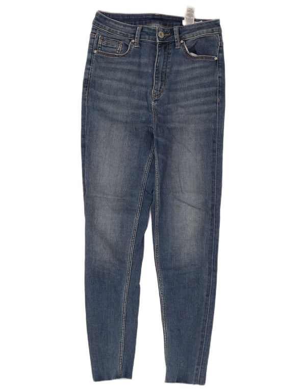 Marks & Spencer Γυναικεία Ivy Skinny Jeans UK 8 Small W26 L26 Blue Cotton