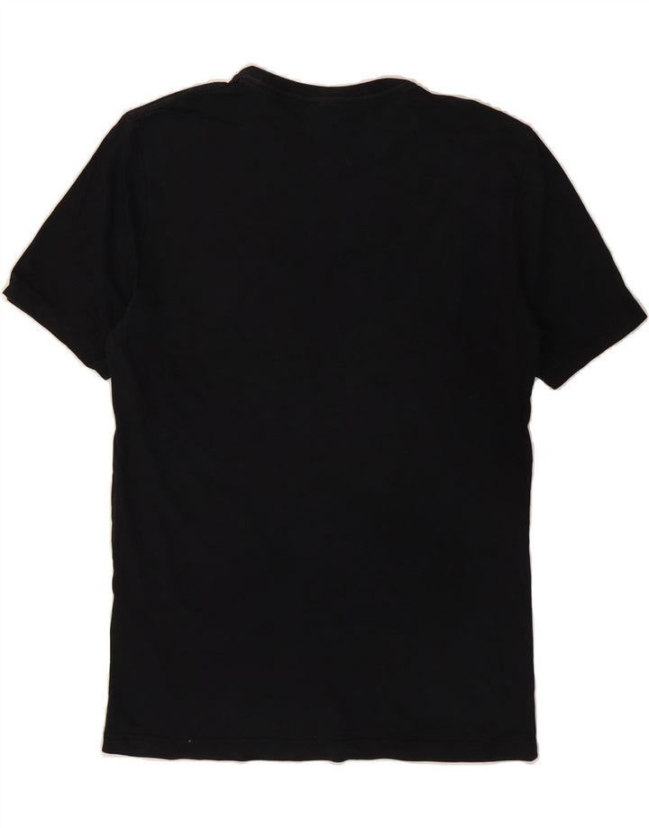 Ανδρικό T-Shirt REISS Top Small μαύρο βαμβακερό