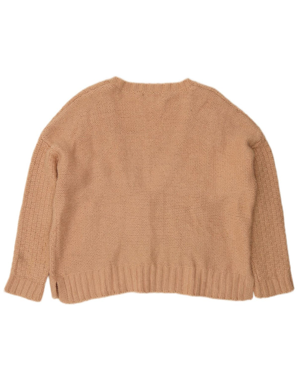 Marks & Spencer Γυναικεία ζακέτα υπερμεγέθη UK 18 XL Μπεζ ακρυλικό