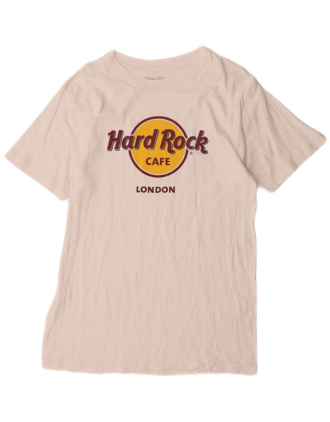 HARD ROCK CAFE Ανδρικό T-Shirt London Graphic Top Μεσαίο λευκό βαμβακερό