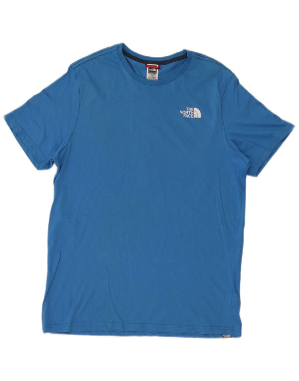 Ανδρικό γραφικό T-Shirt North Face Top από μεσαίο μπλε βαμβακερό