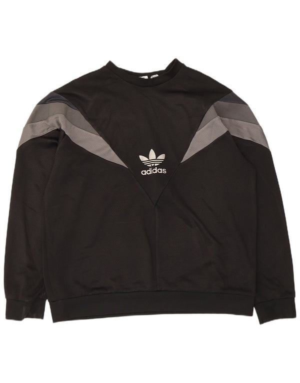 Ανδρική φούτερ Adidas Jumper XL Black Colourblock Polyester