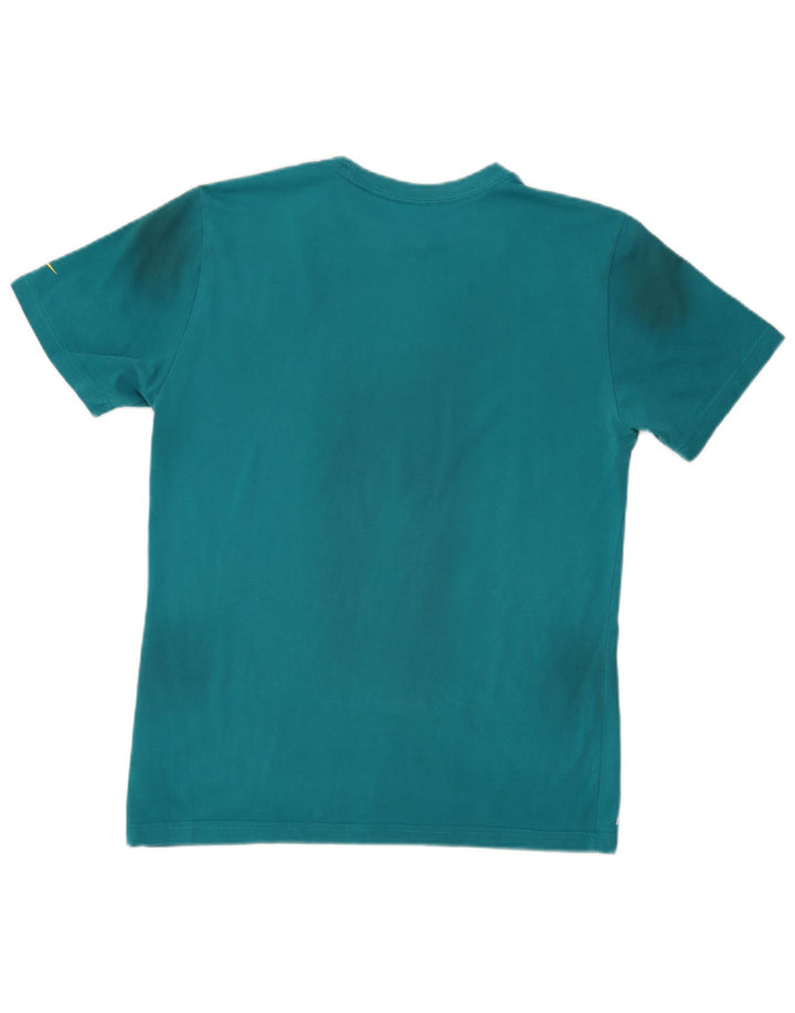 Ανδρικό μπλουζάκι Nike με γραφικό Dri Fit, μεσαίο τιρκουάζ