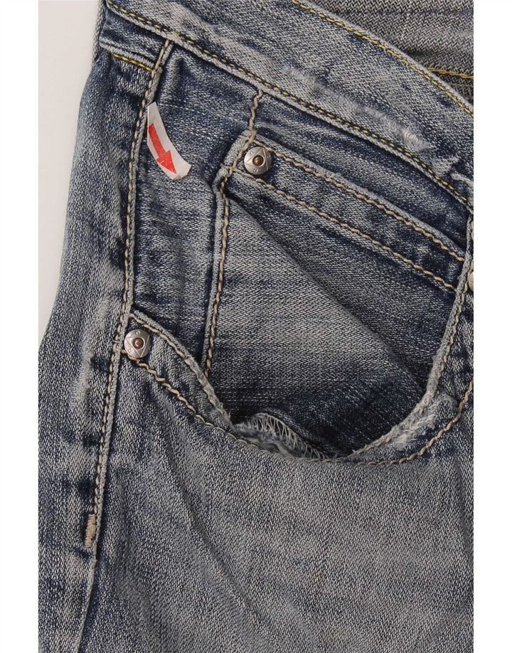 Ανδρικό τζιν Roy Rogers Distressed Straight W31 L33 Μπλε βαμβακερό