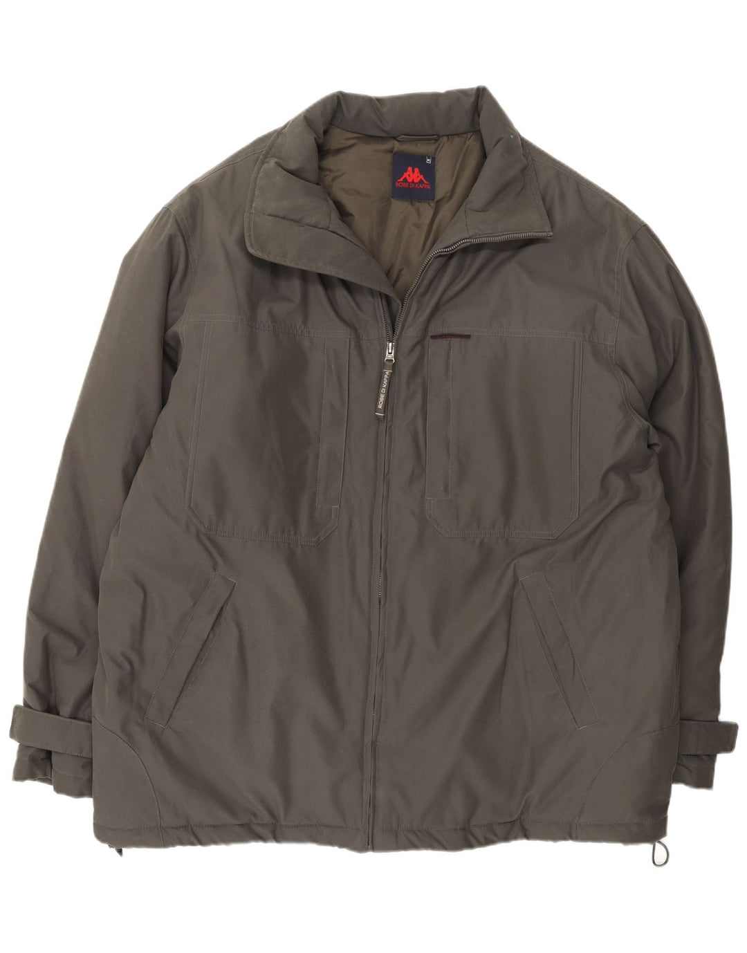 Ανδρικό Μπουφάν Kappa Windbreaker UK 42 XL Khaki Polyamide