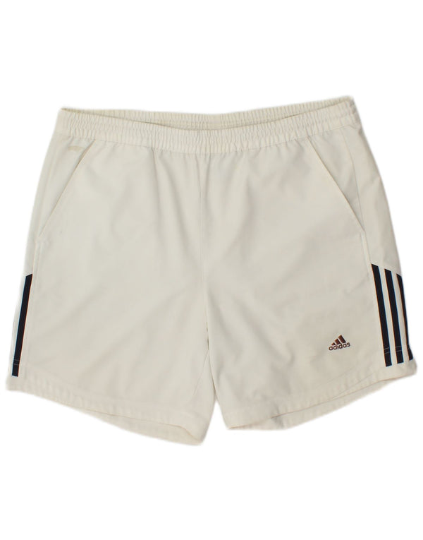 Ανδρικό αθλητικό σορτς Adidas XL Λευκό πολυεστέρα