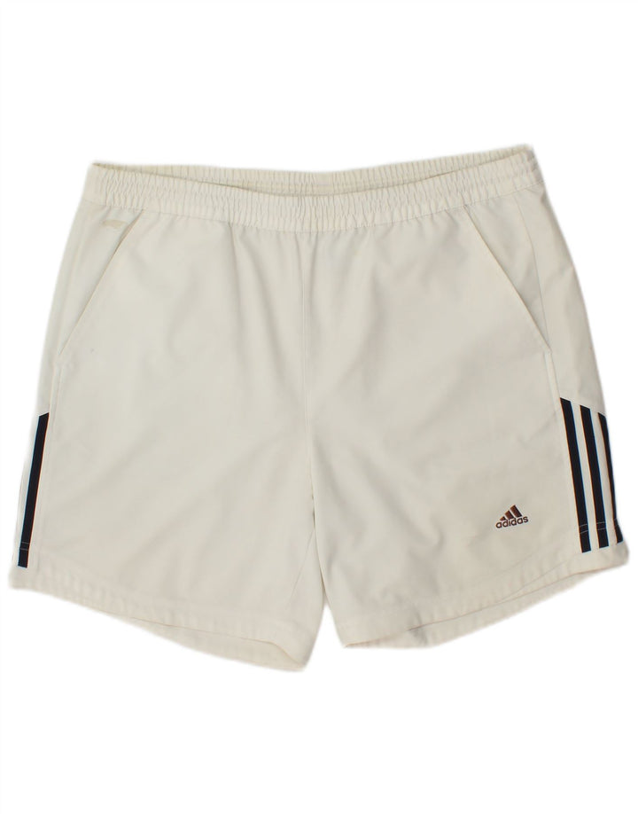 Ανδρικό αθλητικό σορτς Adidas XL Λευκό πολυεστέρα