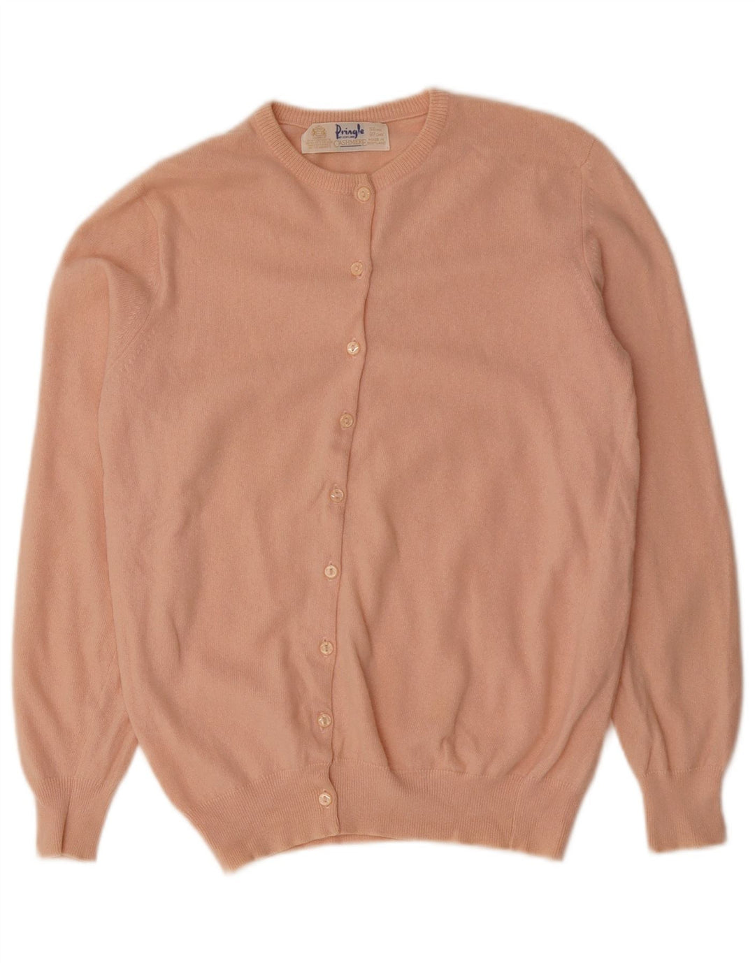 PRINGLE Γυναικείο πουλόβερ ζακέτα EU 38 Μεσαίο ροζ κασμίρ