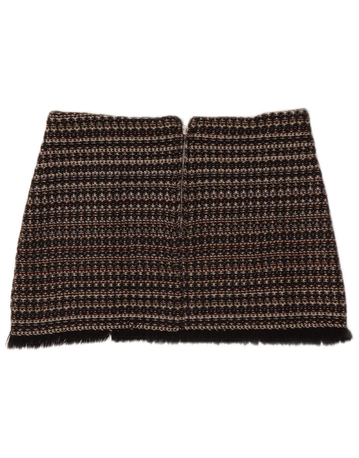Zara Γυναικεία Μίνι Φούστα Trafaluc Medium W28 Μαύρη ριγέ
