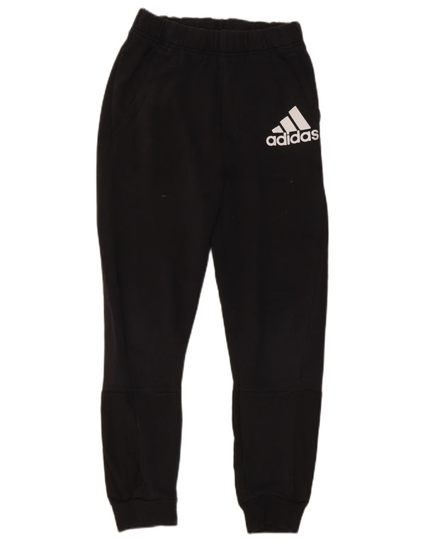 Παντελόνι αθλητικής φόρμας Adidas Boys Graphic 11-12 ετών Μαύρο