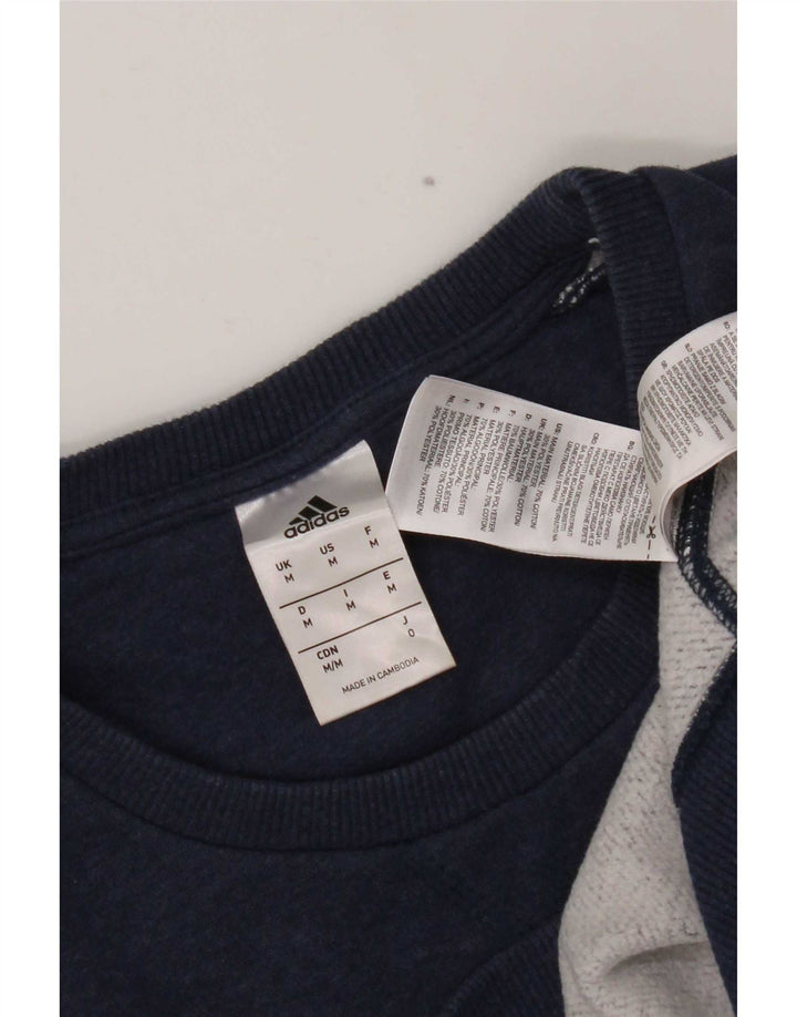 Ανδρικό φούτερ Adidas Jumper, Βαμβακερό, μεσαίο ναυτικό