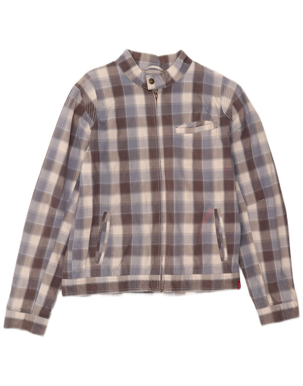 Levi's Boys Graphic Bomber Jacket 13-14 Years Blue Check