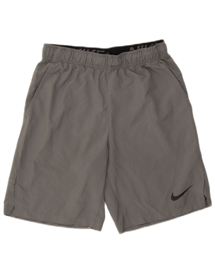 Ανδρικό αθλητικό σορτς Nike Dri Fit Standard Fit Μικρό γκρι πολυεστέρα