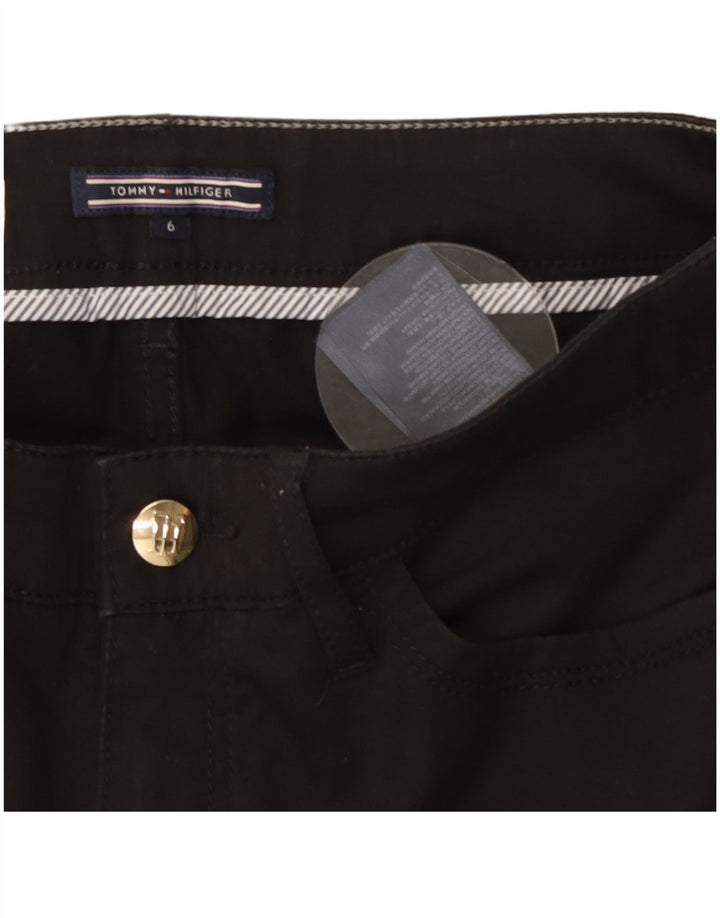 TOMMY HILFIGER Γυναικείο Milan RW Casual Παντελόνι US 6 Medium W28 L27 Μαύρο