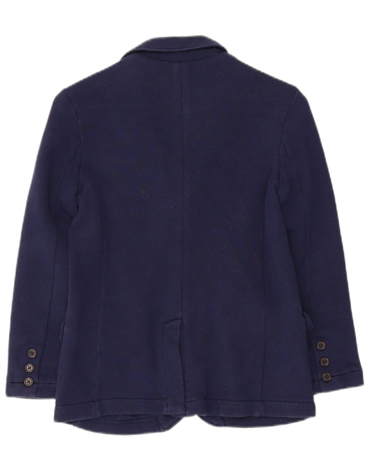 Polo Ralph Lauren Boys 2 Button Blazer Jacket 6-7 Years Navy Blue Cotton
