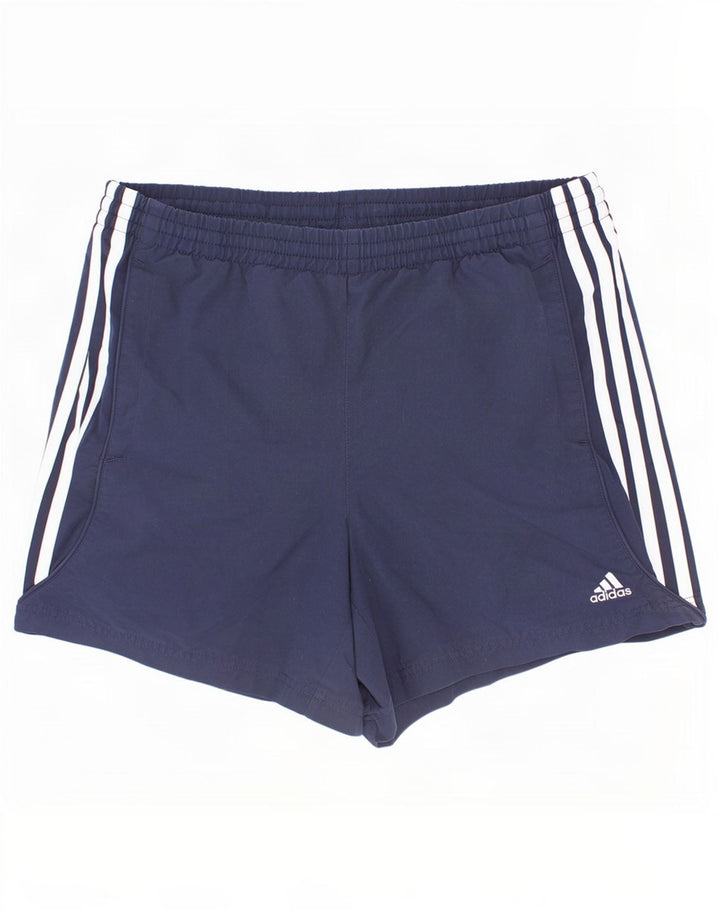 Adidas Boys Sport σορτς 15-16 ετών Navy Blue Polyester