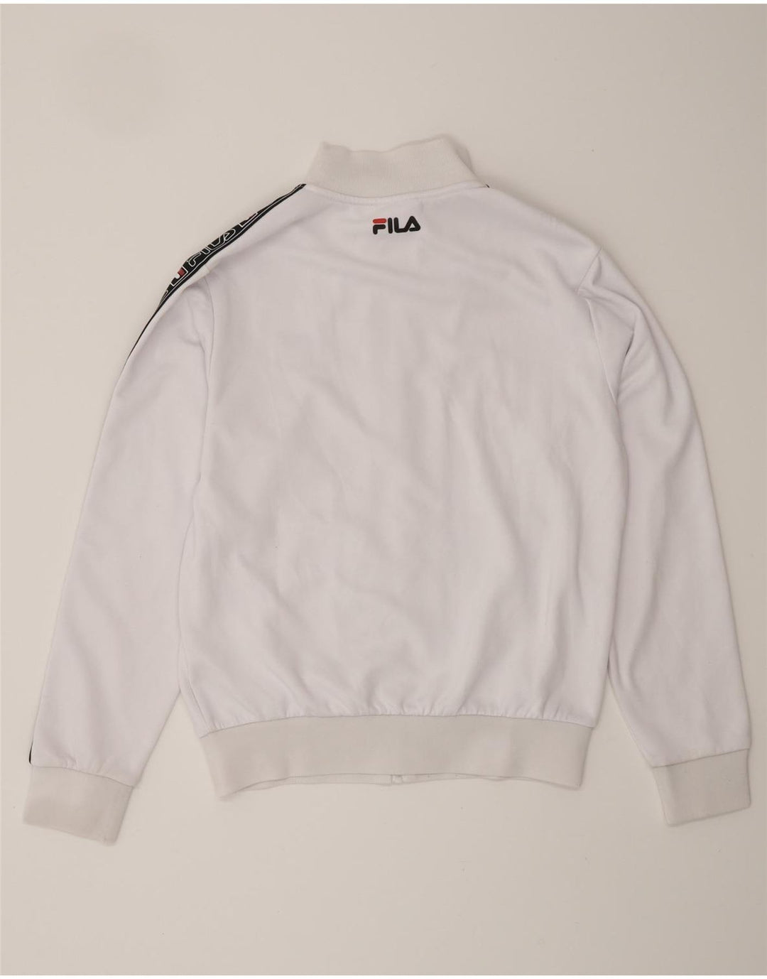 Γυναικεία φόρμα γραφικών FILA Top Jacket UK 16 Large White Colourblock