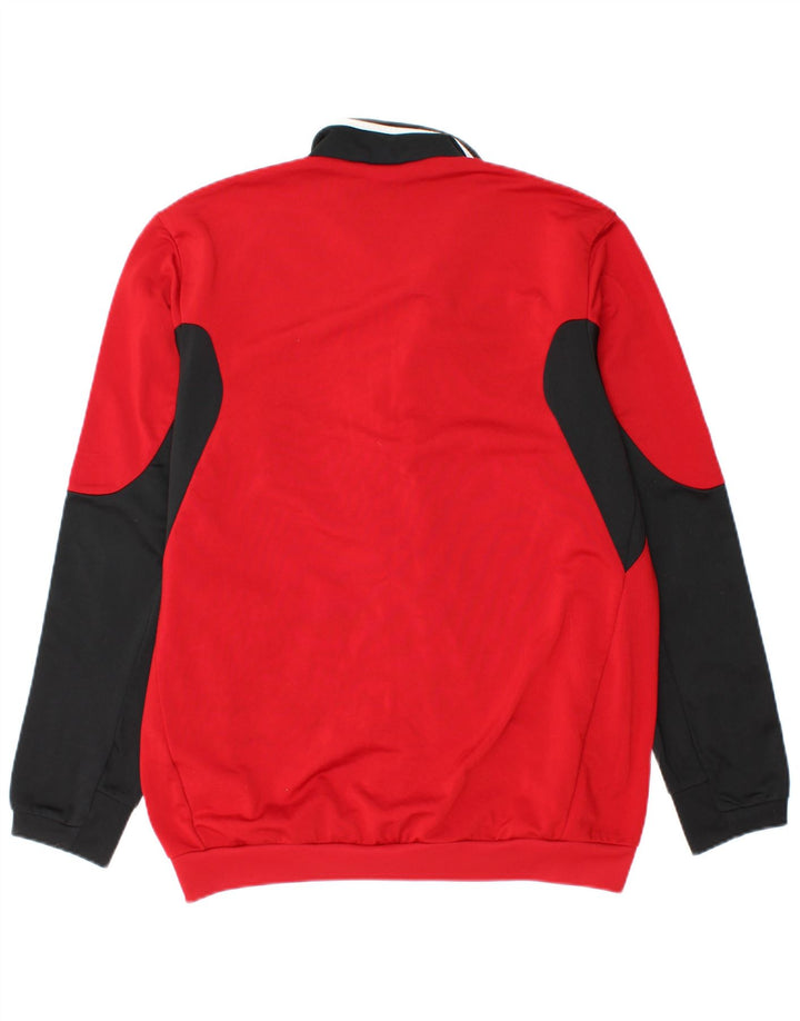 Ανδρική φόρμα ADIDAS Top Jacket UK 36/38 Small Red Colourblock Polyester