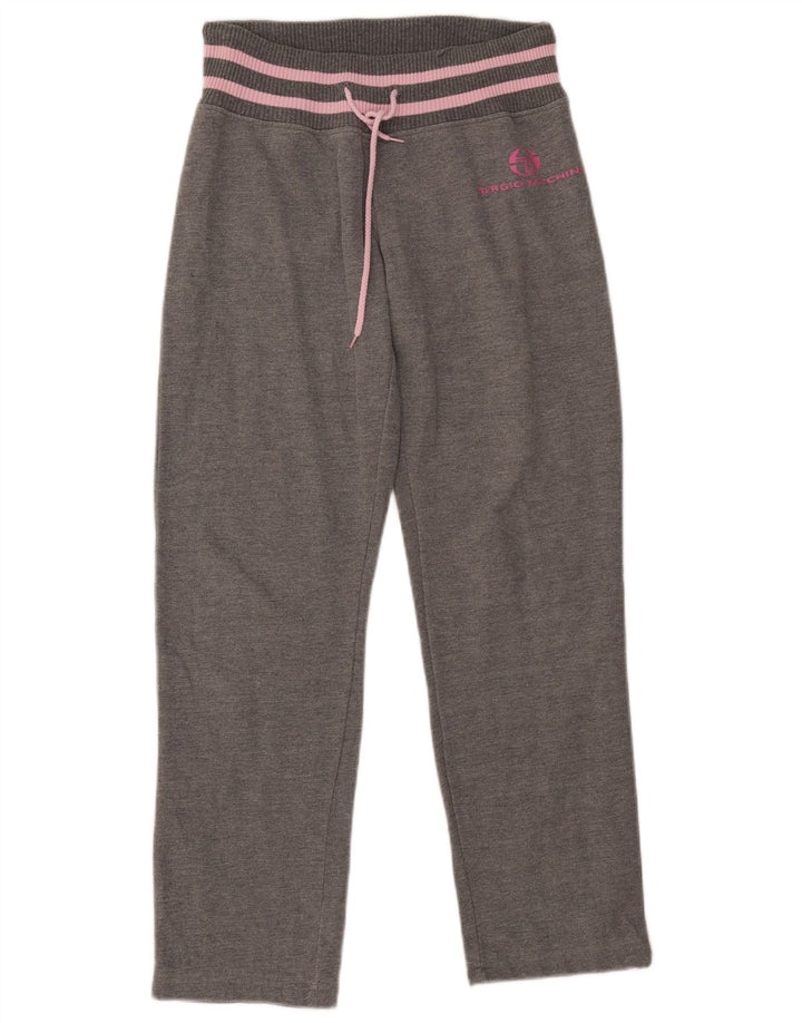 Sergio Tacchini Γυναικεία αθλητική φόρμα παντελόνι UK 14 μεσαίο γκρι βαμβακερό