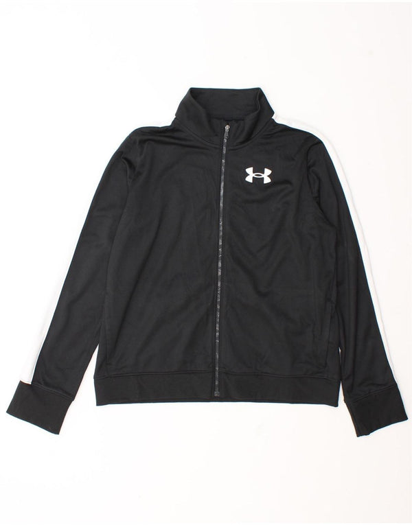 Under Armour Boys αθλητική φόρμα Top Jacket 13-14 Years XL Black Colourblock