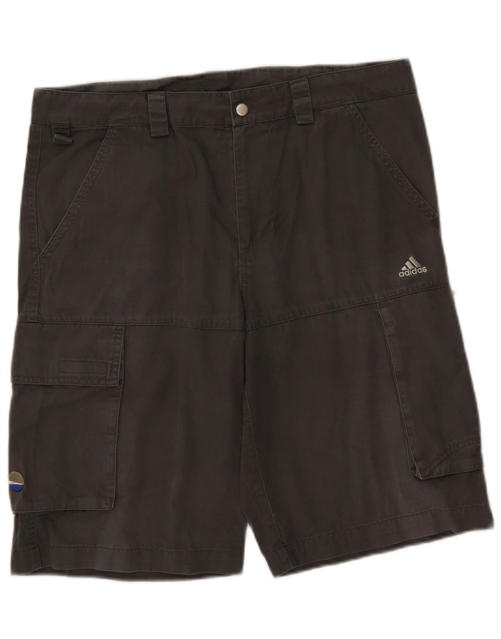 Ανδρικό σορτς Cargo Adidas Medium W34 Γκρι βαμβακερό