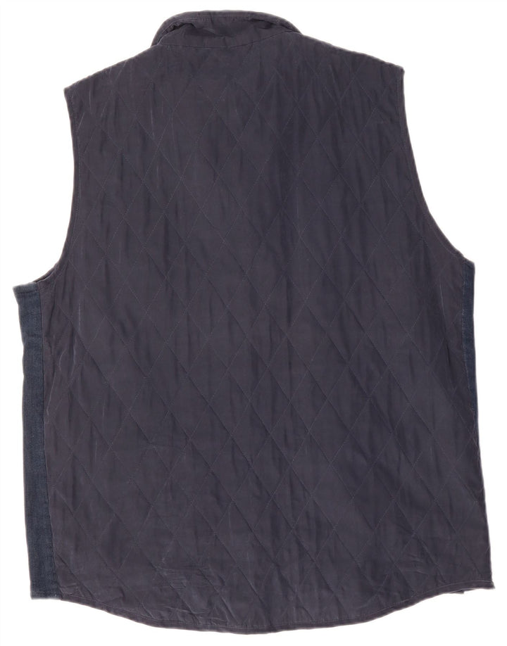 CONTE OF FLORENCE Ανδρικά καπιτονέ Gilet UK 44 2XL Navy Blue