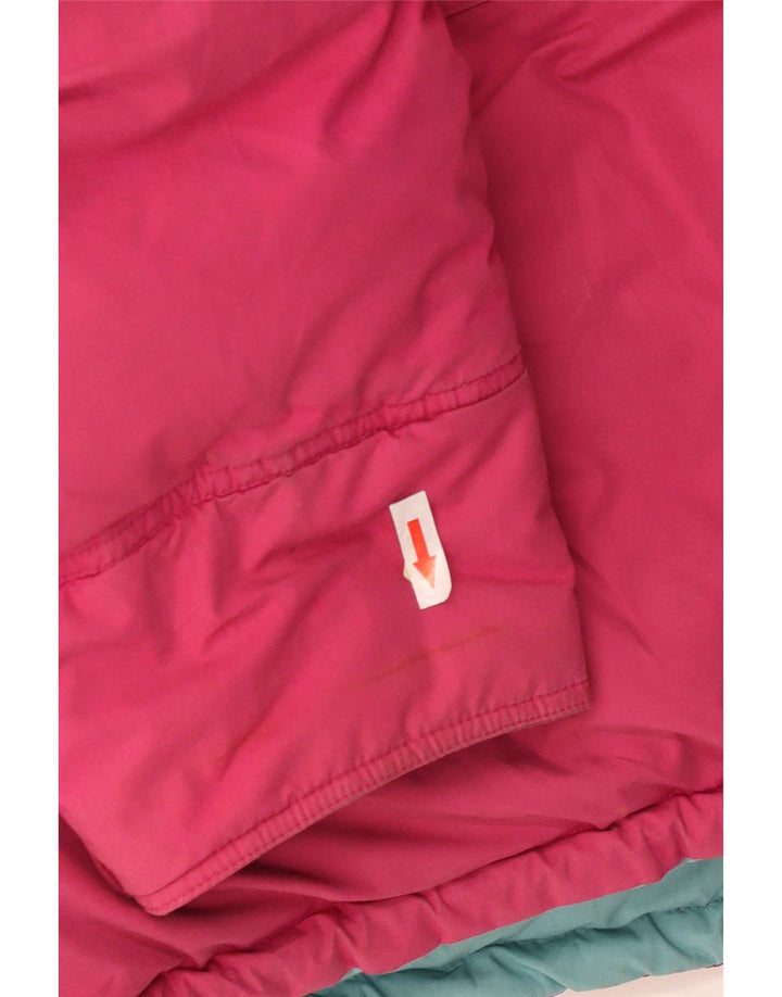 Diadora Ανδρικό μπουφάν με επένδυση UK 36 Small Pink Colorblock Πολυεστέρας