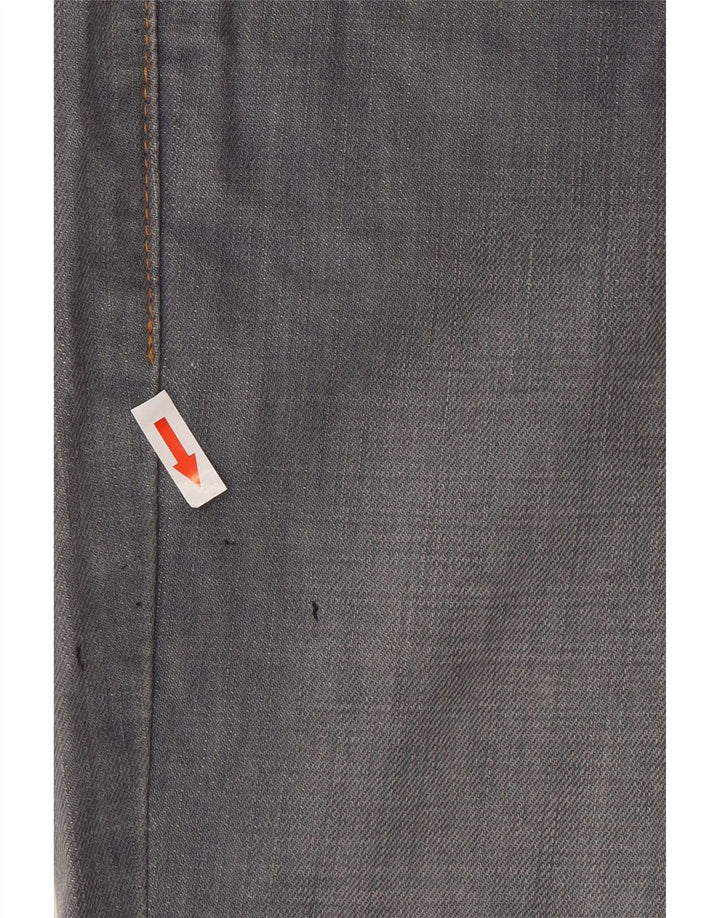 Levi's Mens 511 Tapered Slim Jeans W32 L30 Γκρι βαμβακερό