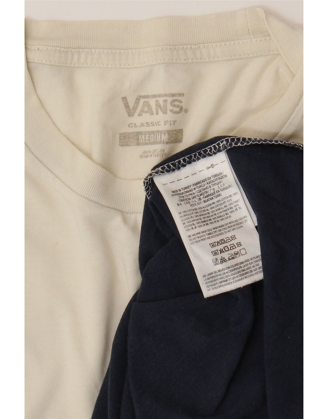 Ανδρικό μπλουζάκι VANS Classic Fit Top Medium White Colourblock