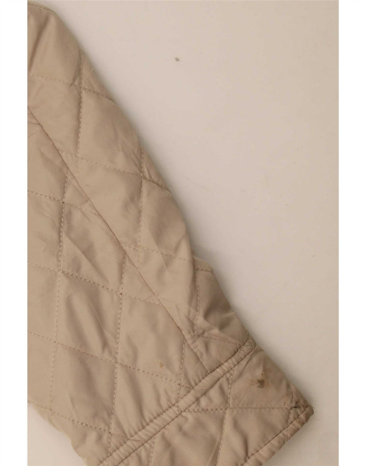Marks & Spencer Γυναικείο Καπιτονέ μπουφάν UK 16 Large Beige Polyester