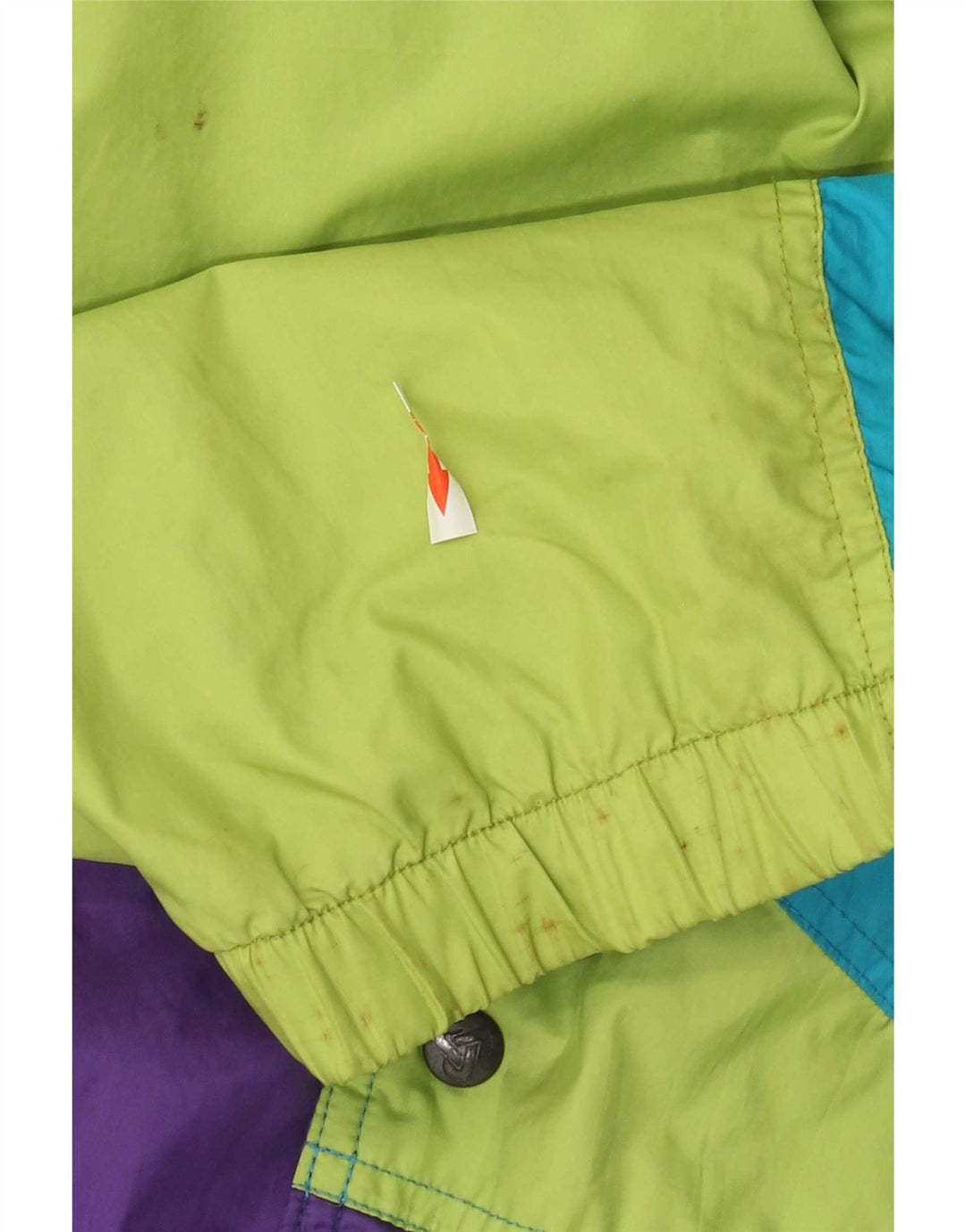 Brugi Ανδρικό πουλόβερ Rain Jacket UK 40 Large Purple Colourblock Polyamide
