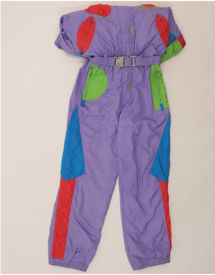 Ellesse γυναικεία φόρμα σκι IT 44 Medium Purple Colourblock Polyester