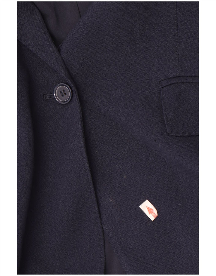 Marks & Spencer Γυναικείο Μπλέιζερ 1 Κουμπί UK 14 Large Navy Blue