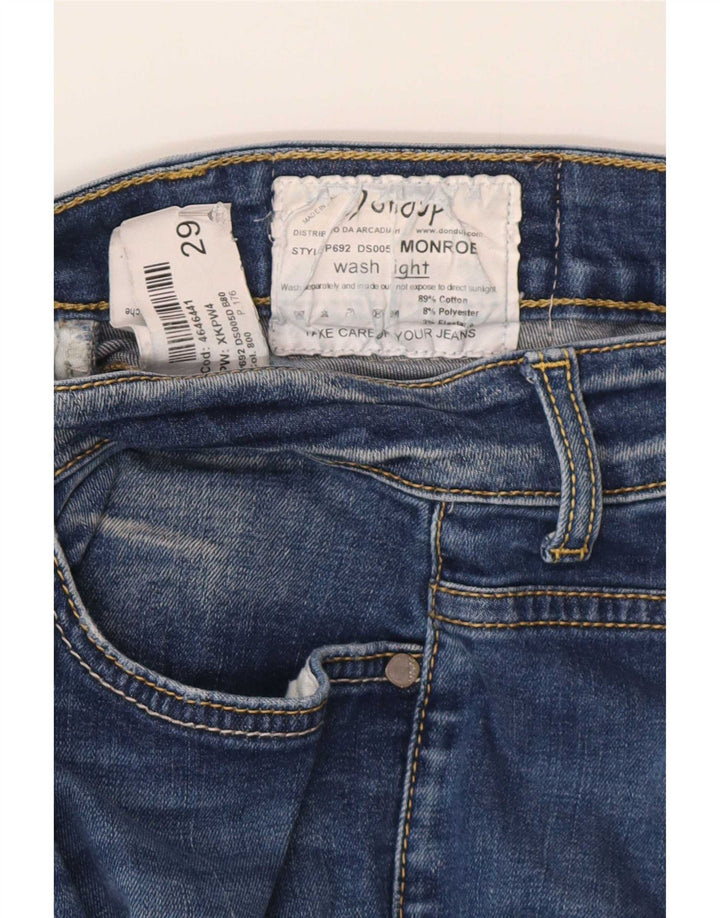 Dondup Γυναικείο Slim Jeans W29 L27 Μπλε βαμβακερό