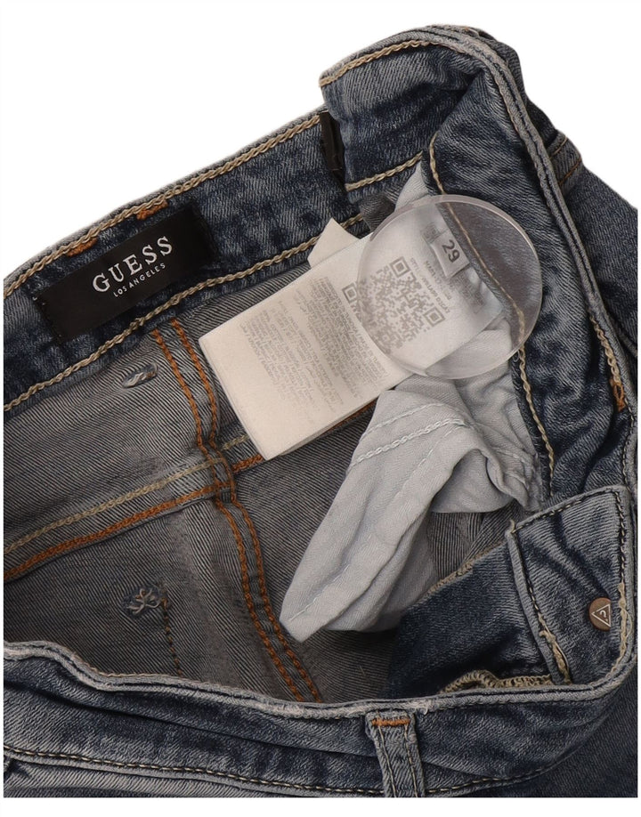 Guess Γυναικεία Annette Skinny Jeans W29 L26 Blue Cotton