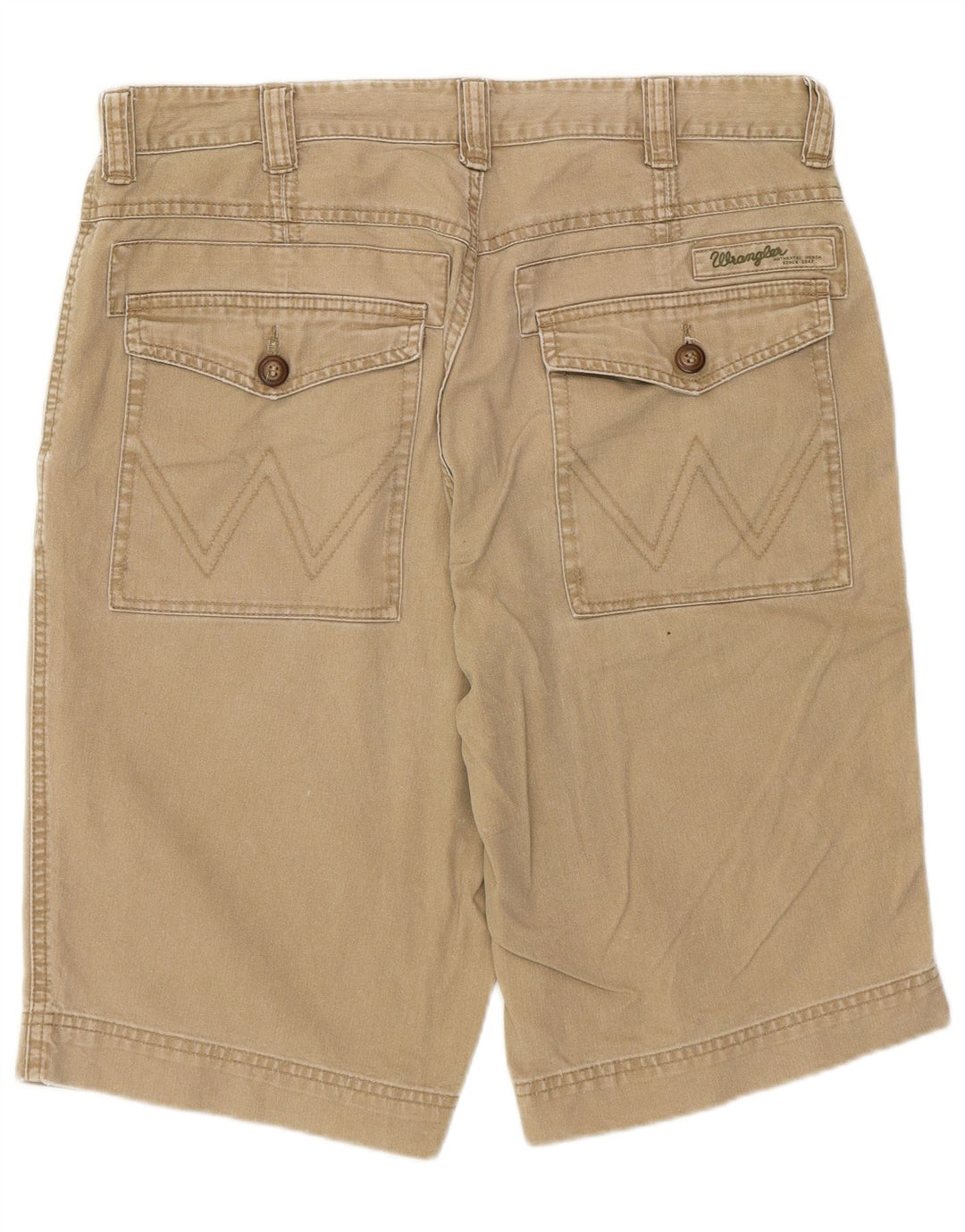 Ανδρικό σορτς τσίνο μορς Wrangler W31 Βαμβακερό μεσαίο μπεζ