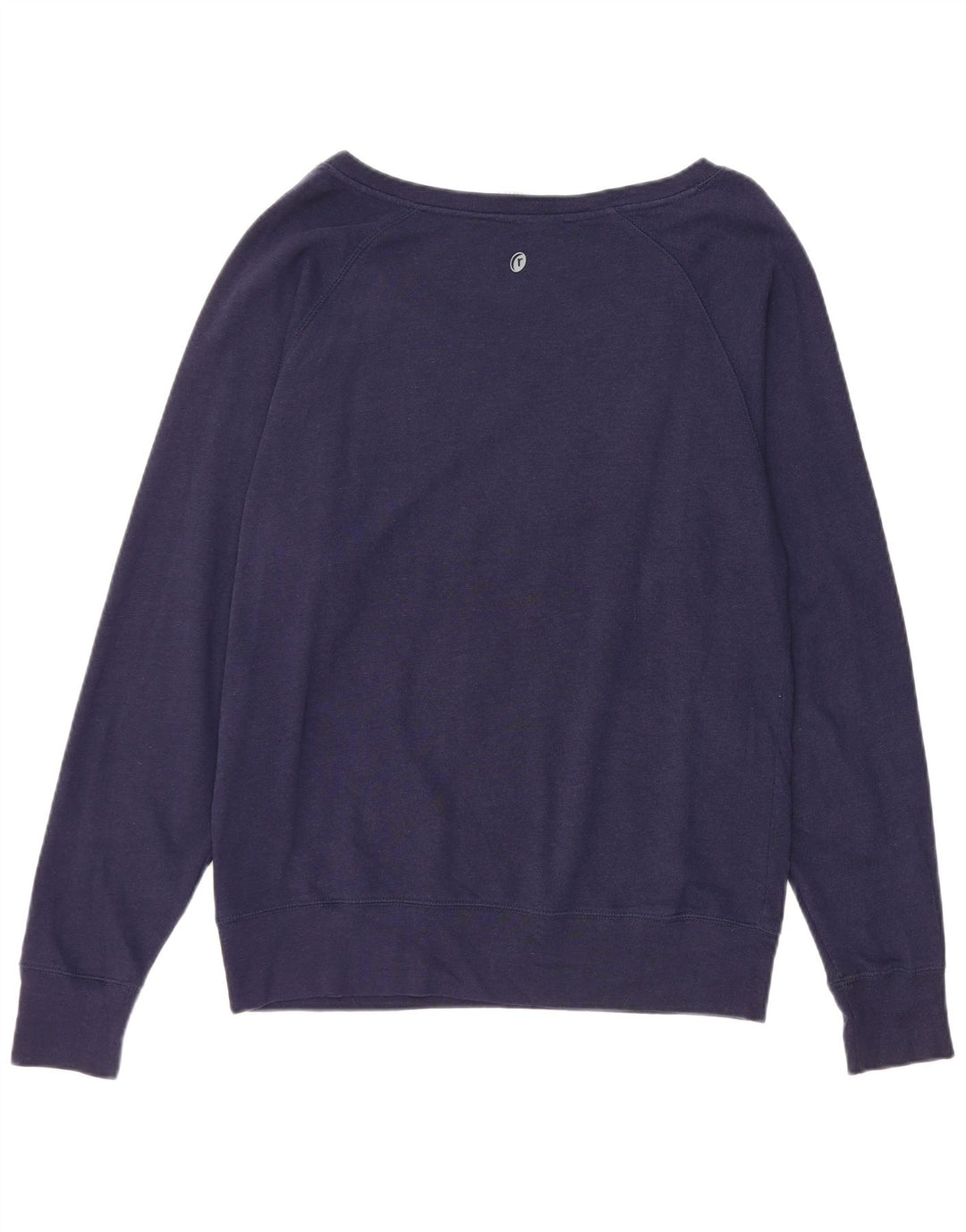RUSSELL ATHLETIC Γυναικεία φούτερ Jumper UK 14 Medium Navy Blue Cotton