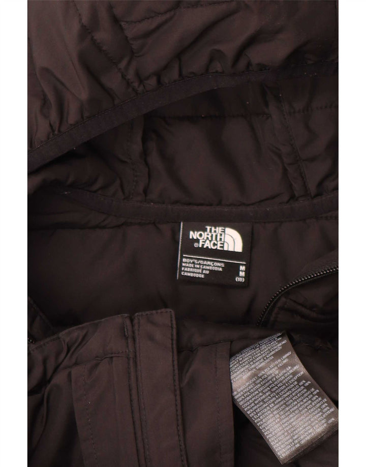 The North Face Boys Hooded Jacket padded 9-10 Years Medium Black Polyester