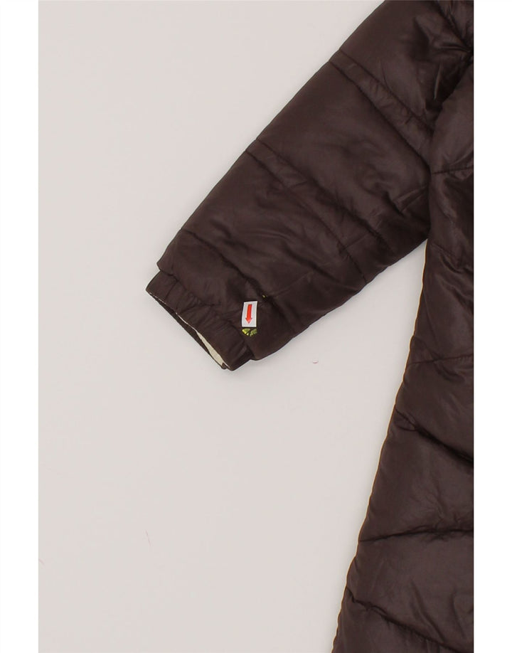 SALEWA Girls Hooded Reversible Padded Coat 3-4 Years White Polyamide Vintage SALEWA and Second-Hand SALEWA from Messina Hembry 