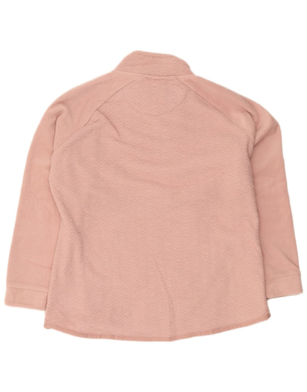 Weird Fish Γυναικείο Fleece Jacket UK 18 XL Pink Polyester