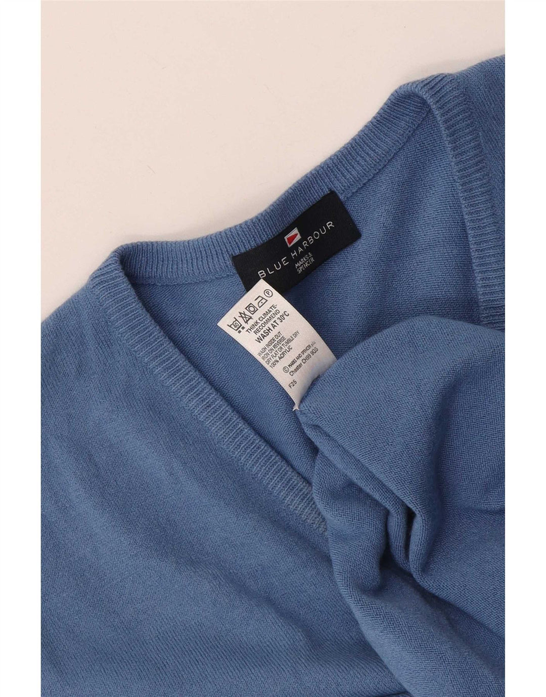 Marks & Spencer Mens Blue Harbour Vest Tank Top Large Acrylic
