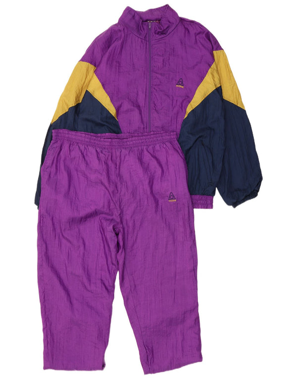 Ανδρική φόρμα Active Loose Fit Full Medium Purple Colourblock Polyamide