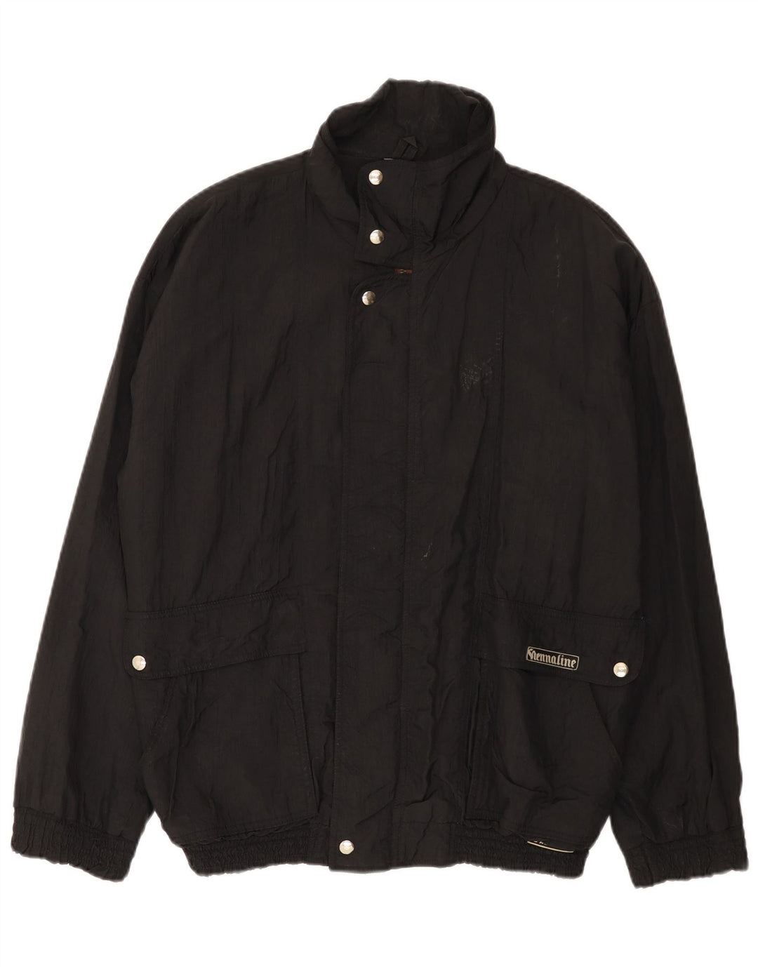 Vintage Ανδρικό Bomber Jacket UK 42 XL Μαύρο