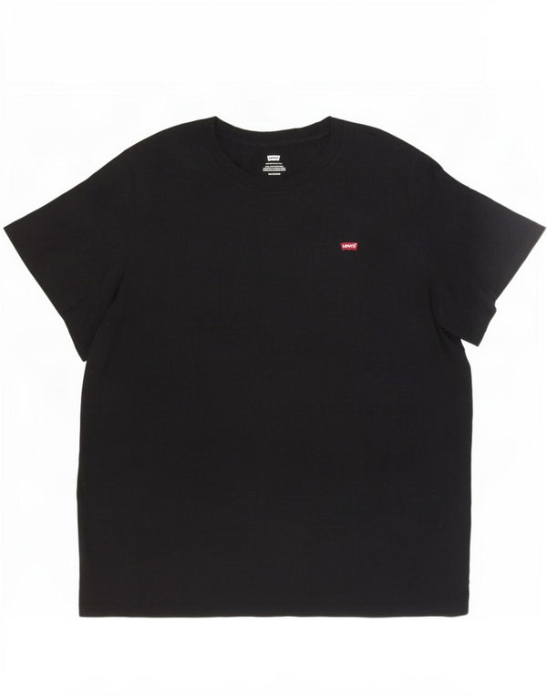 Γυναικείο T-Shirt Levi's Top UK 22 3XL Μαύρο βαμβακερό