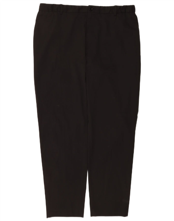 Calvin Klein Ανδρικό κωνικό παντελόνι Chino W36 L30 Μαύρο πολυεστέρα