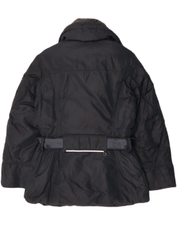 PEUTEREY Γυναικείο μπουφάν UK 22 3XL Navy Blue Πολυαιθυλένιο