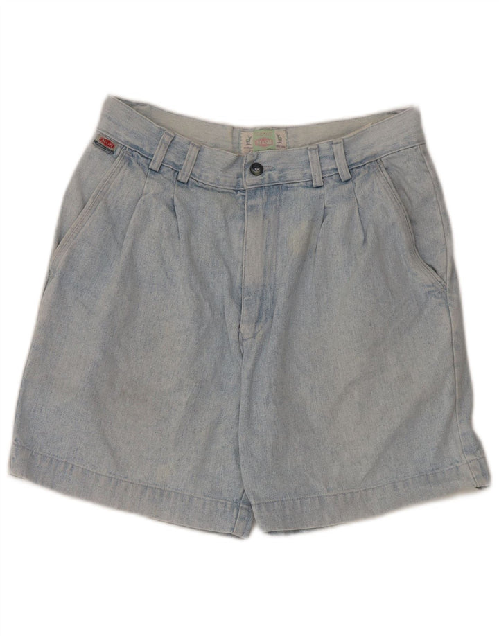 MASH Womens Denim Shorts W30 Medium Blue