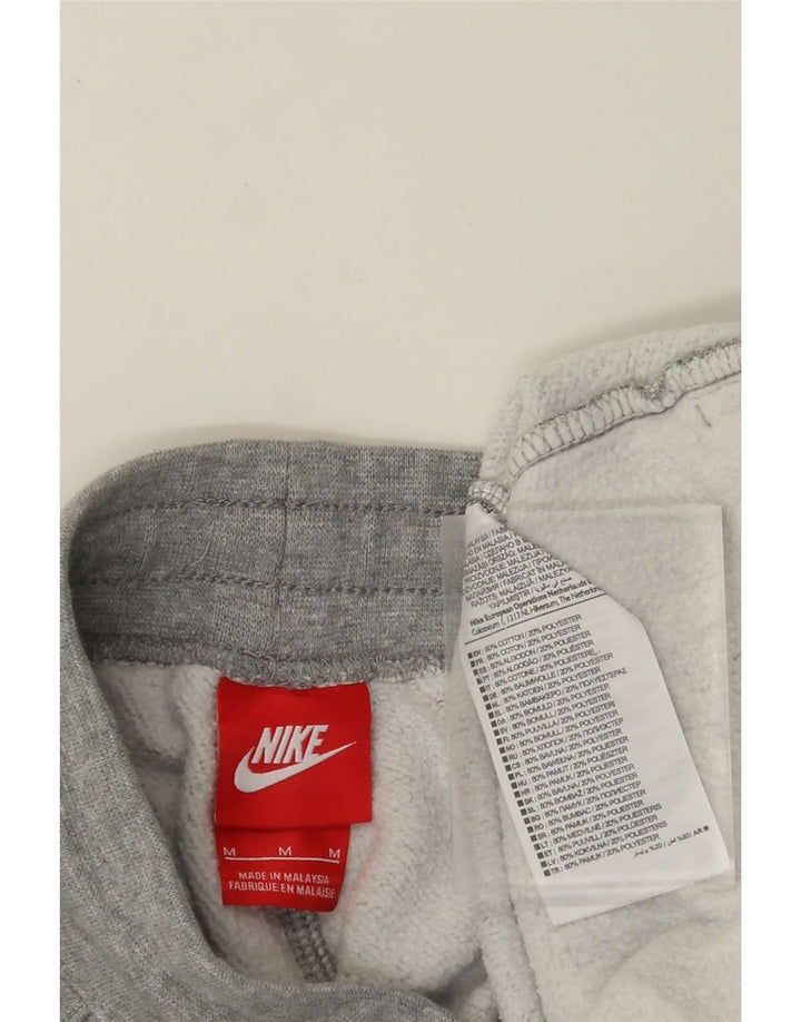 NIKE Γυναικεία φόρμα αθλητικής φόρμας γραφικά Joggers UK 14 μεσαίο γκρι βαμβακερό